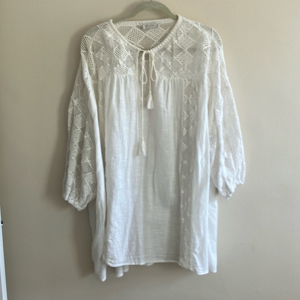 Zara Boho Tunic Top